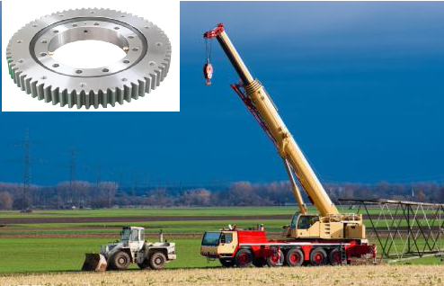 однорядное шариковое опорно-поворотное кольцо