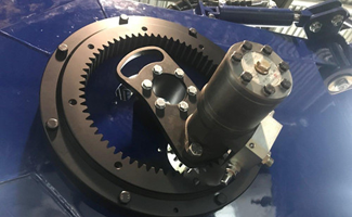 поворотное кольцо, поворотный стол