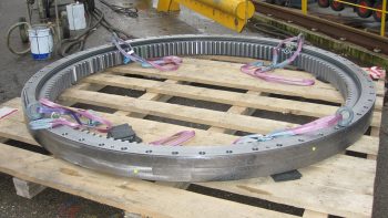 Однорядное шариковое поворотное кольцо 