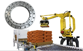 Поворотные кольцо применение подшипник Паллетирование робота