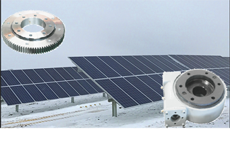 поворотное кольцо и поворотный привод солнечной системы слежения