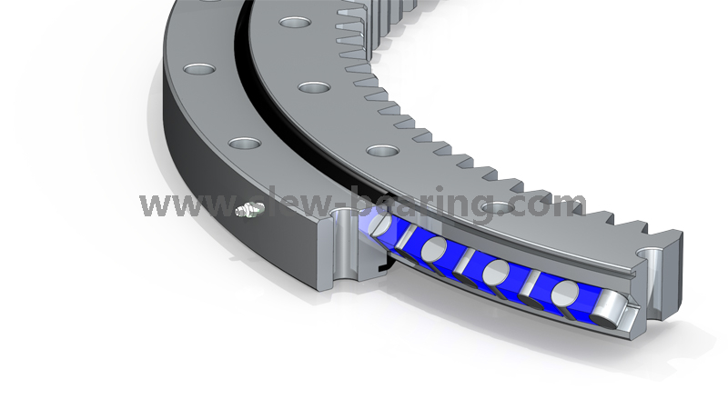 xzwd High Precision Single Row Crossed Roller Internal Gear Slewing Ring